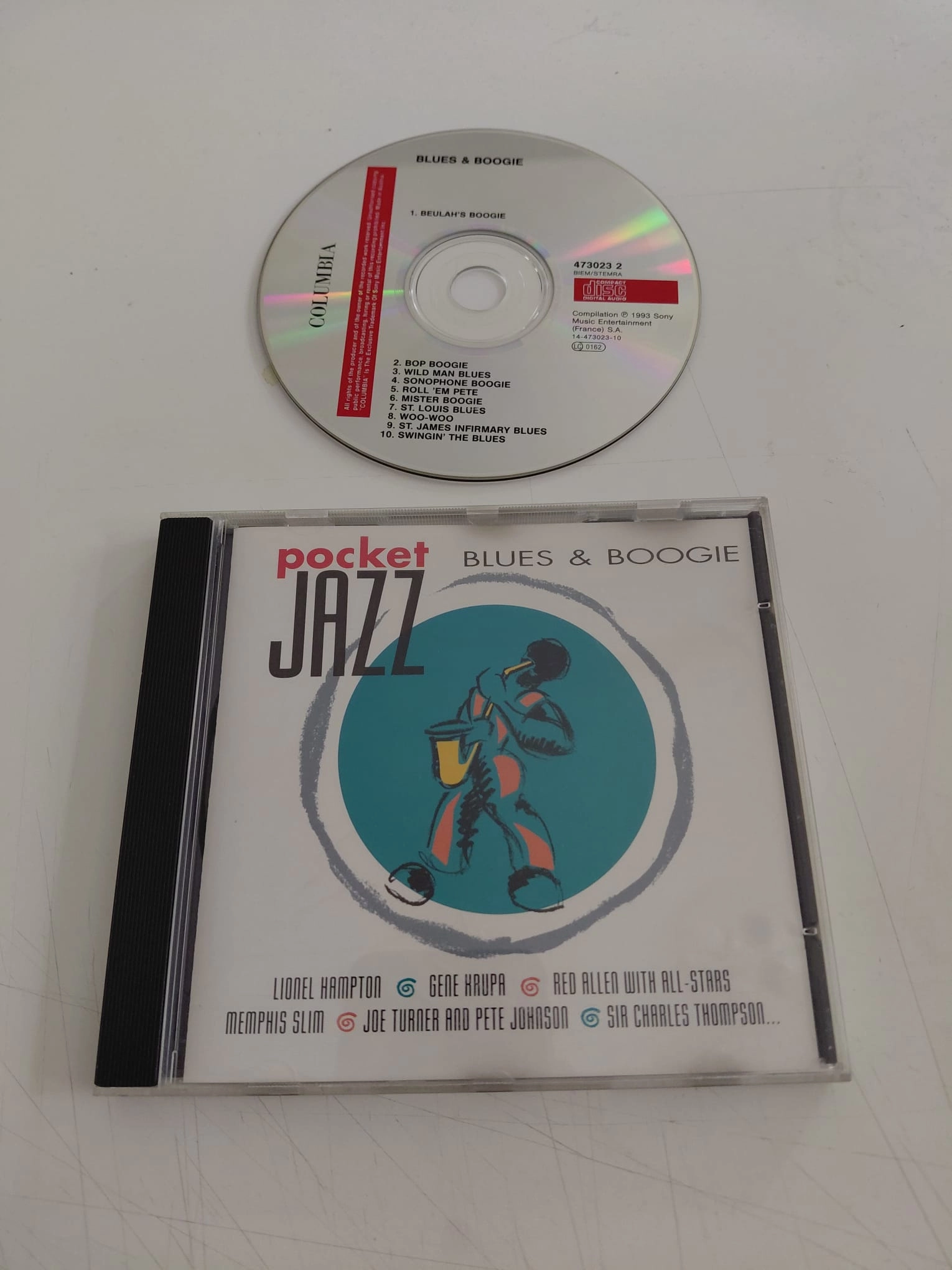 Blues & Boogie  – 1993  Fransa  Basım - CD Albüm-2.el