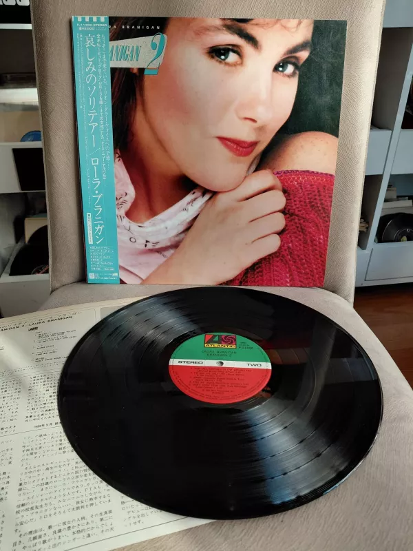 Laura Branigan – Branigan 2 - 1983 Japonya Basım 33 Lük LP Albüm Plak - Obi’li-2.el