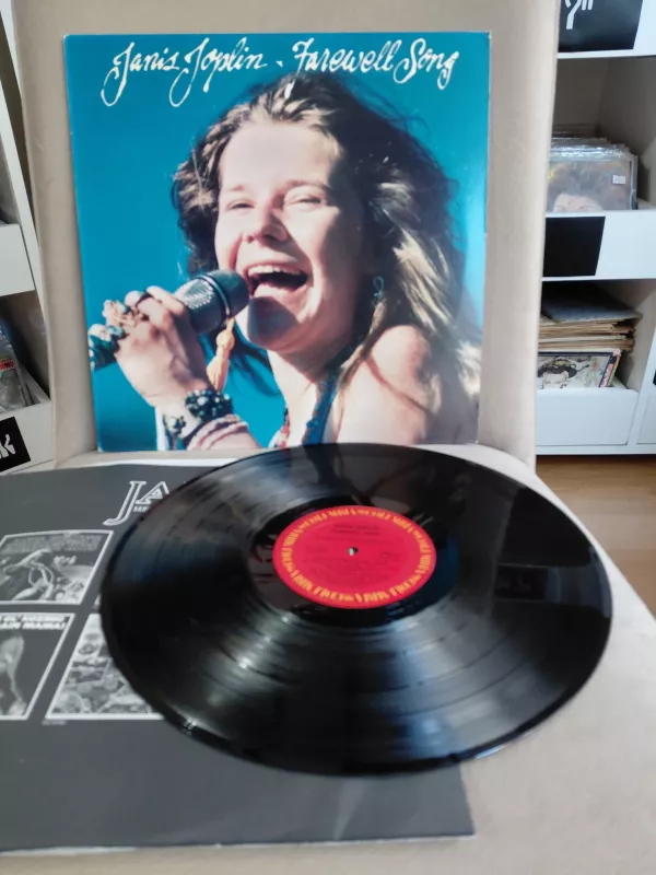 Janis Joplin – Farewell Song - 1982 USA Basım 33 lük LP Plak-2.el