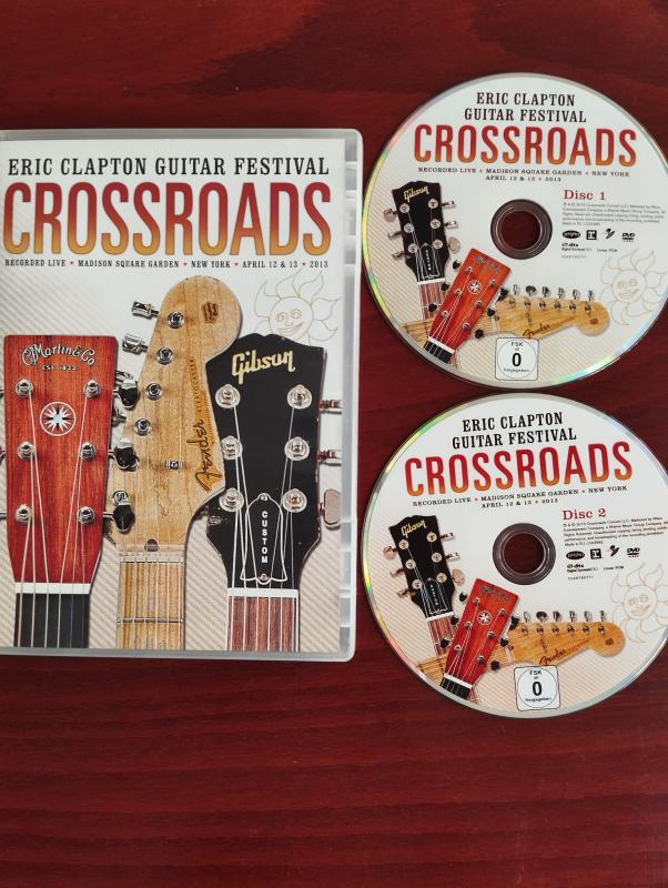 Eric Clapton ‎– Crossroads Guitar Festival 2013 -   2 × DVD, NTSC-2.EL
