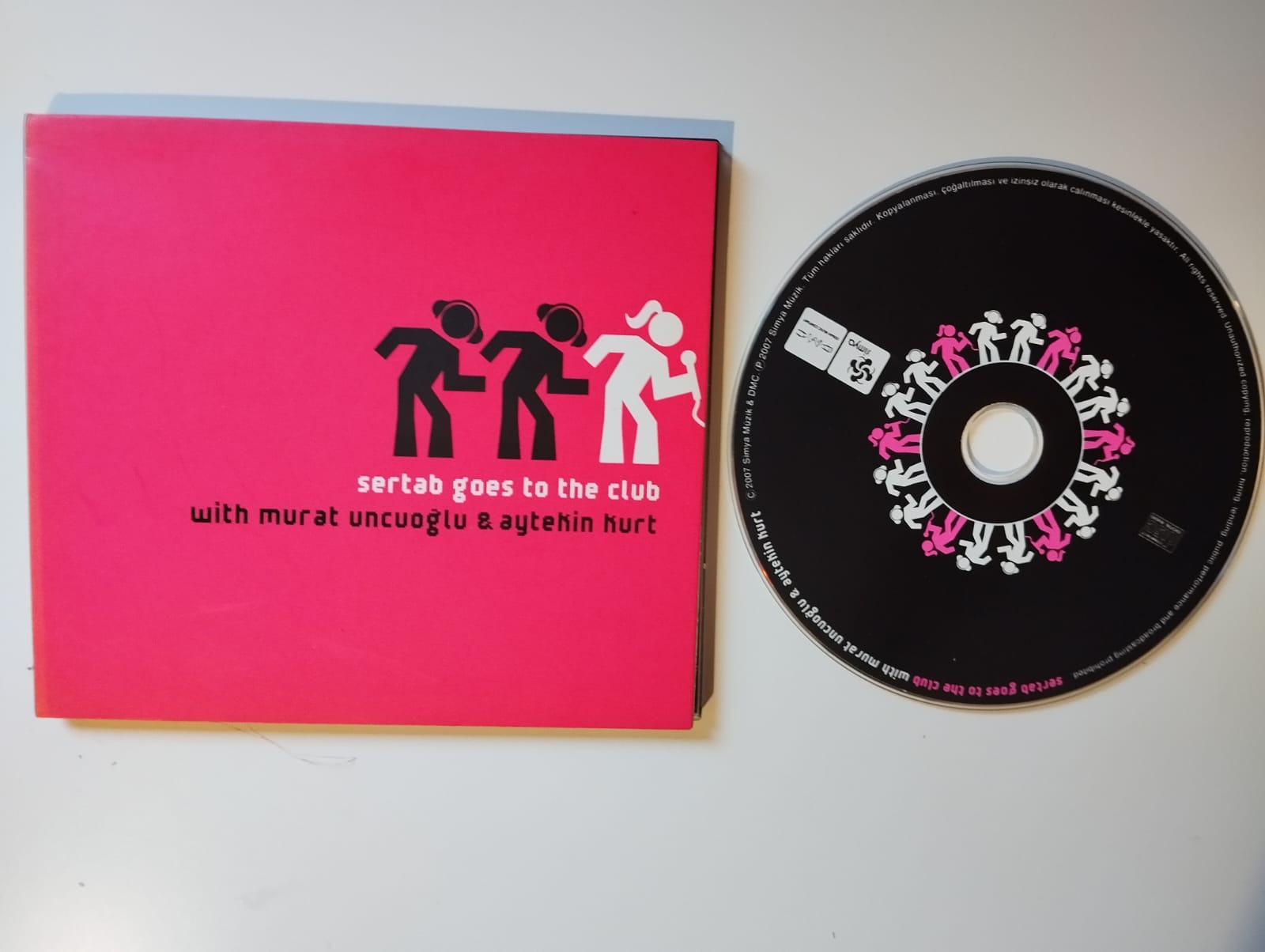 Sertab Goes To The Club With Murat Uncuoğlu & Aytekin Kurt - 2007 Türkiye Basım CD  Albüm-2.El