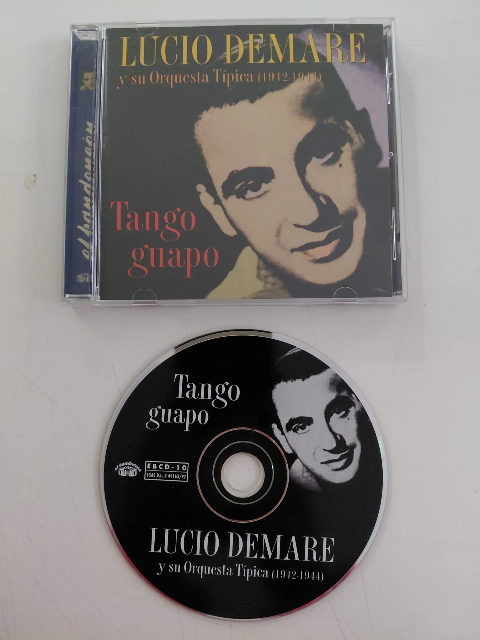 Lucio Demare Y Su Orquesta Típica – Tango Guapo  – İsviçre  Basım - CD Albüm-2.el