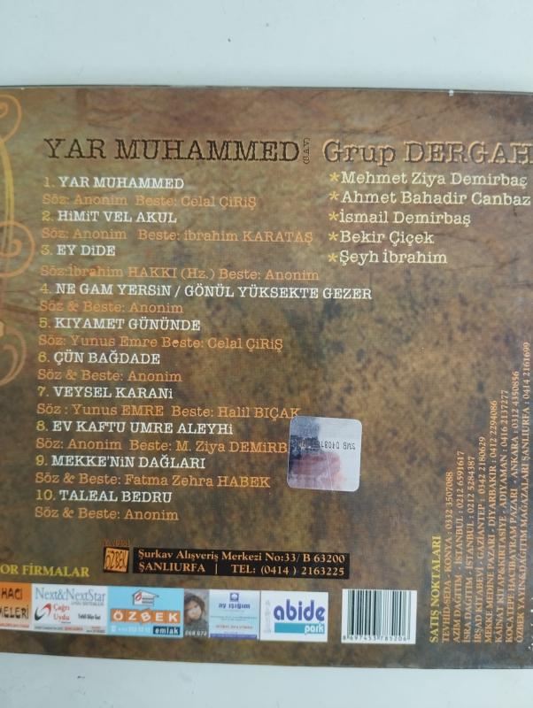 Yar Muhammed / Grup Dergah (Şeyh İbrahim)  -  Türkiye Basım - 2. El CD Albüm