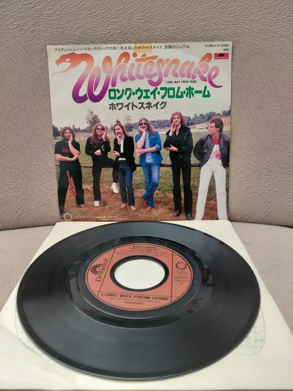 Whitesnake  – Long Way From Home  - 1979  Japonya Basım 45lik Plak-2.el