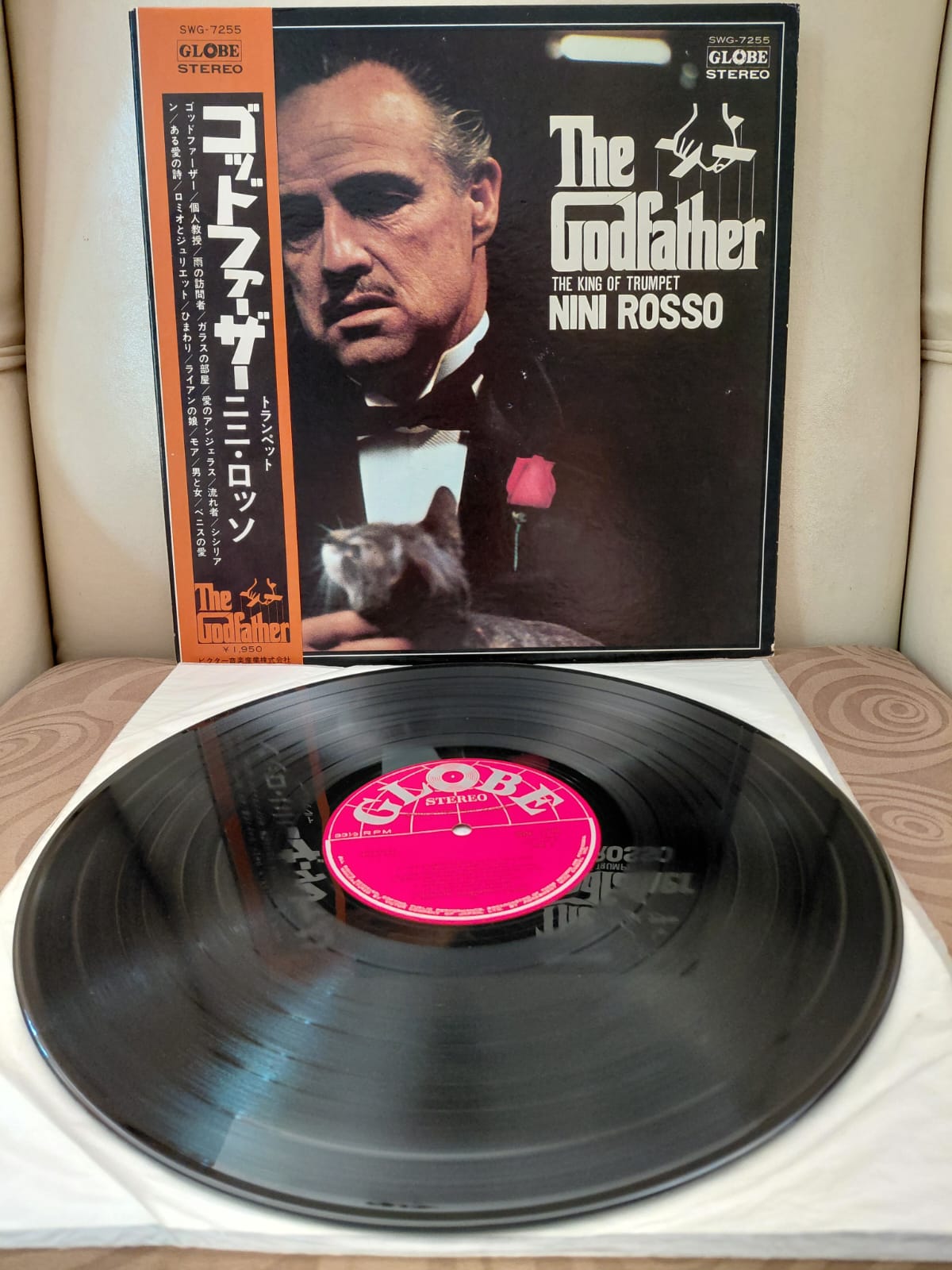 The Godfather – Nini Rosso ( Soundtrack) - 1981 Japonya Basım LP Plak - Obi’li -2.el