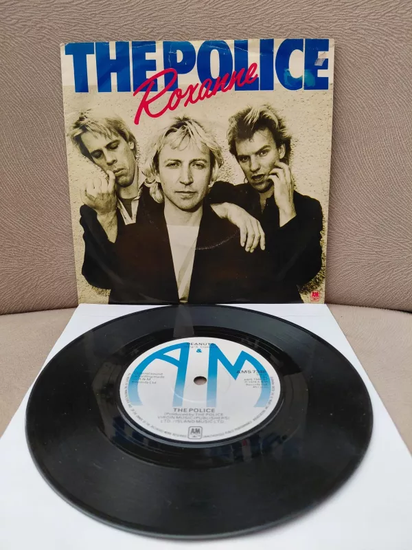 The Police  ‎–  Roxanne  - 1979  Japonya  Basım 45lik Plak-2.el