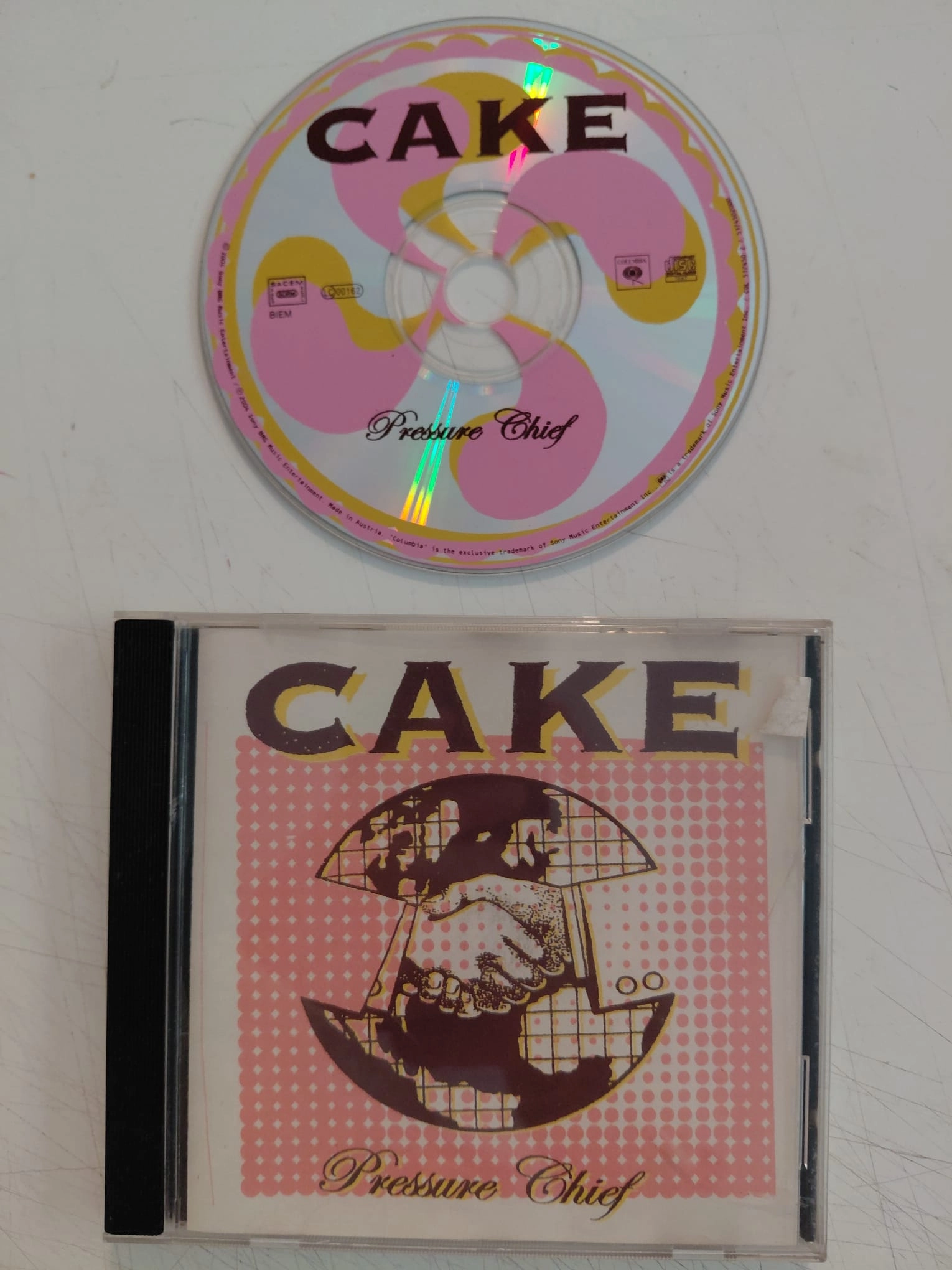 Cake – Pressure Chief - 2004 Avrupa Basım CD Albüm-2.el