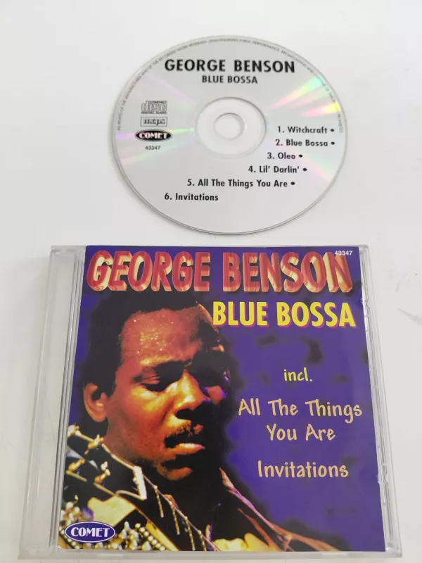 George Benson – Blue Bossa – 1998 Almanya Basım - CD Albüm-2.el