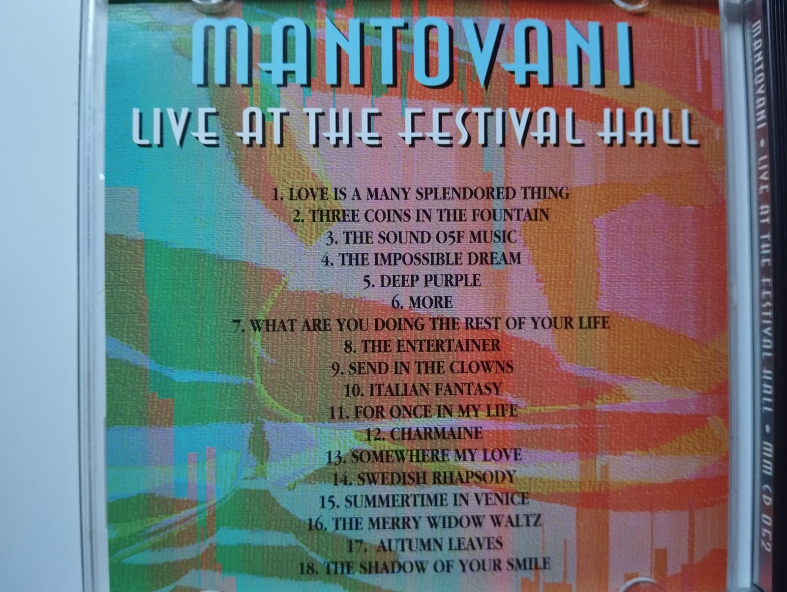 Mantovani – Live at Royal Festival Hall - Türkiye Basım 2. El CD Albüm