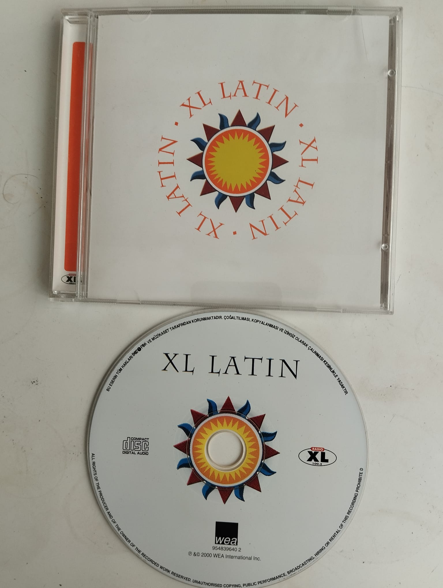 XL Latin - 2000 Türkiye Basım - 2. El CD Albüm
