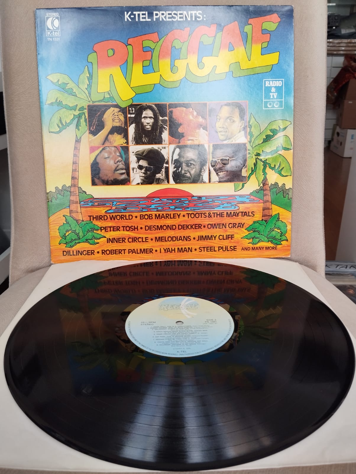 Reggae (No Woman No Cry vs..) - 1979 Hollanda Basım 33 lük Plak - Lp Albüm-2.el
