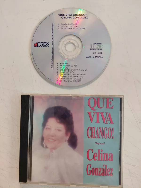 Celina González – Que Viva Chango! - 1990  Küba  Basım CD Albüm-2.el