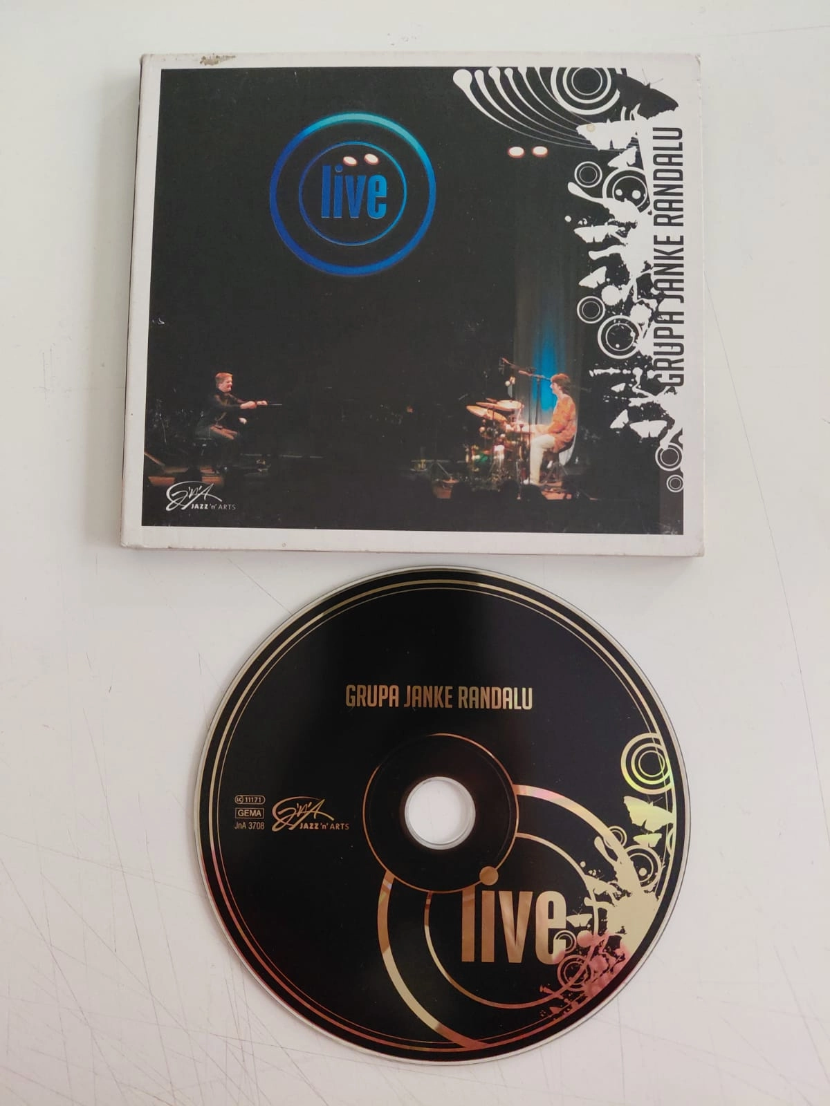 Grupa Janke Randalu –  Live - 2008  Almanya Basım CD Albüm-2.el