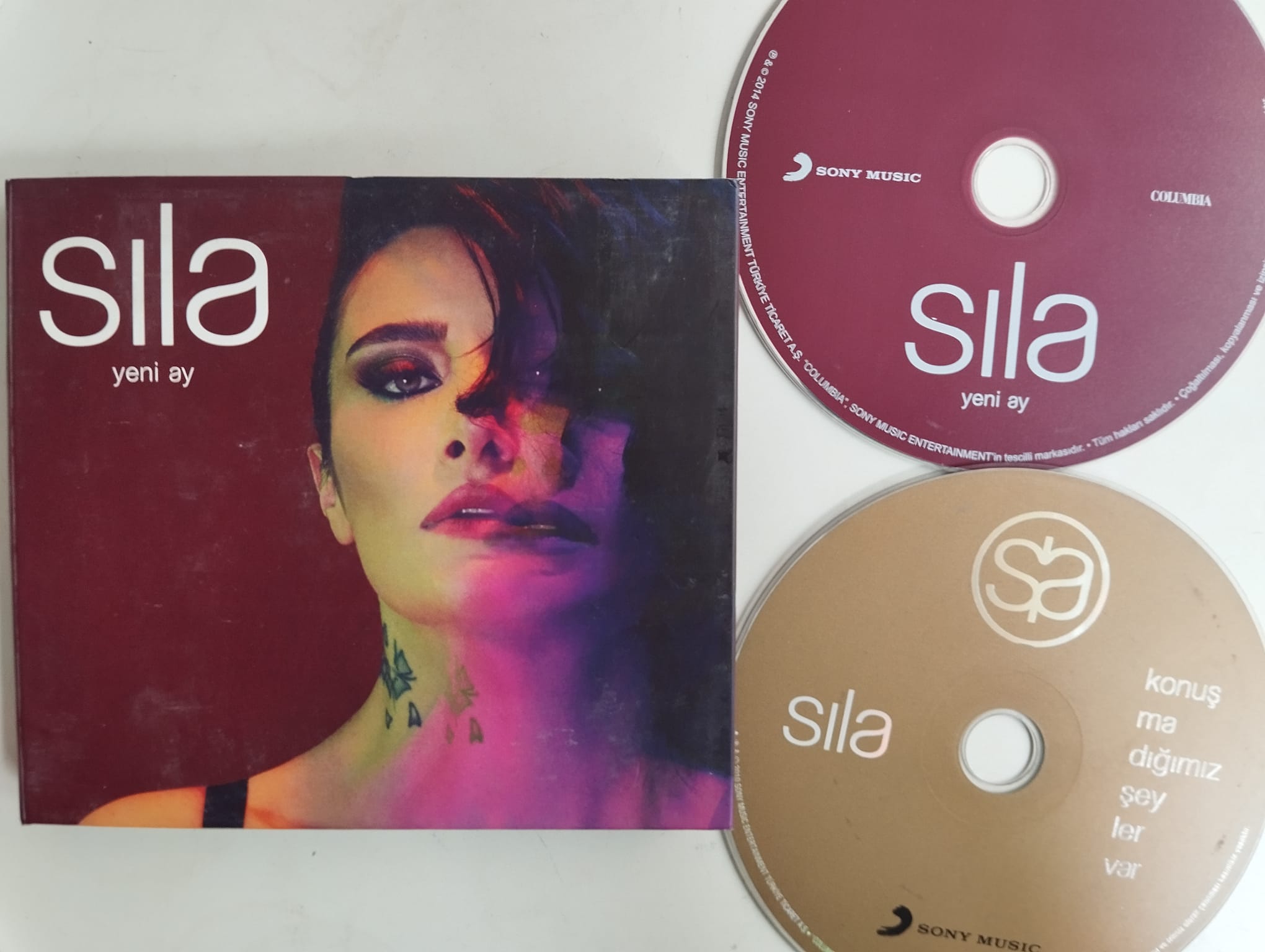 Sıla ‎– Yeni Ay - 2014 Türkiye Basım 2. El  2XCD Albüm