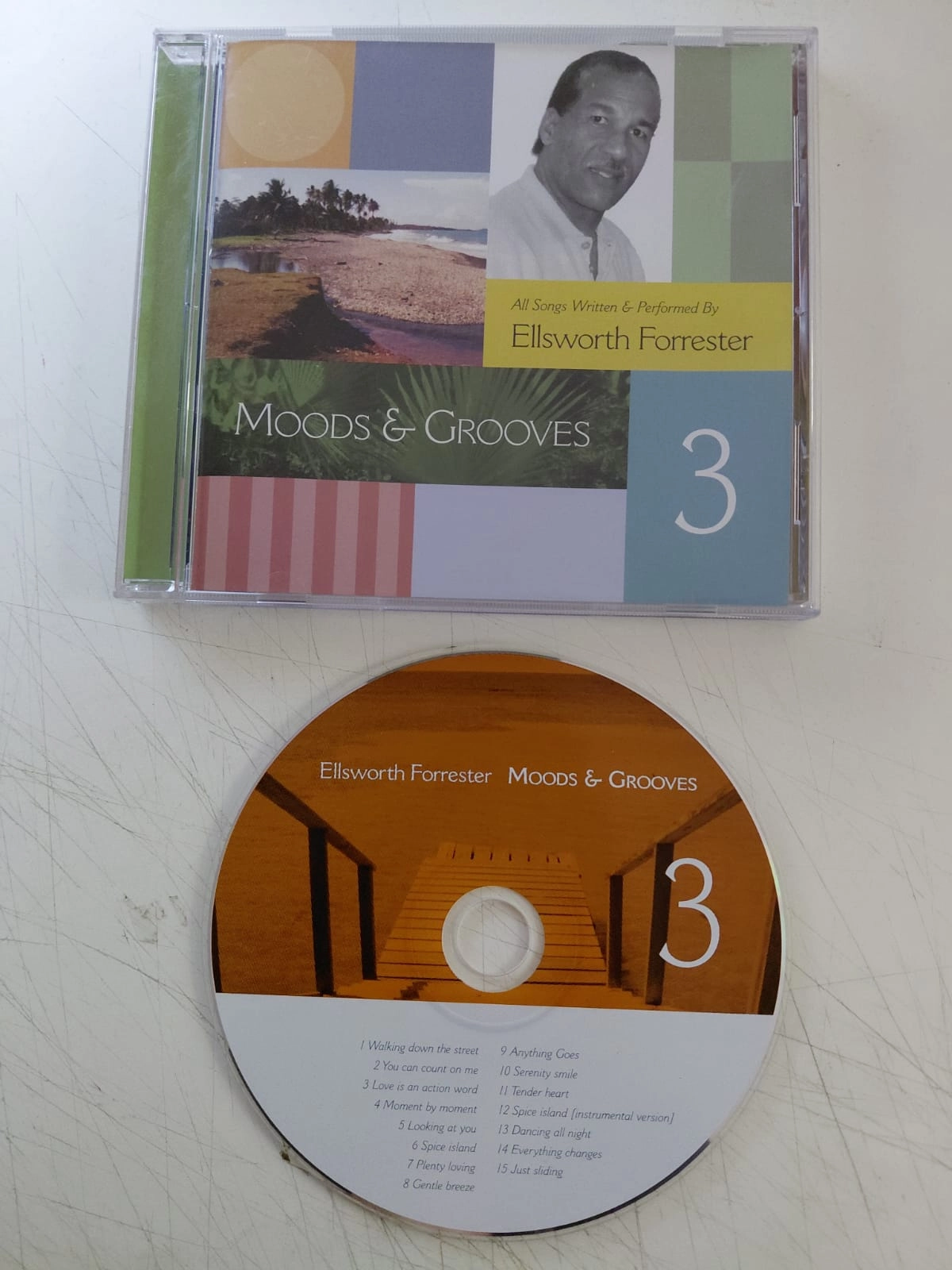 Ellsworth Forrester – Moods & Grooves 3 - 2005 Amerika Basım CD Albüm-2.el