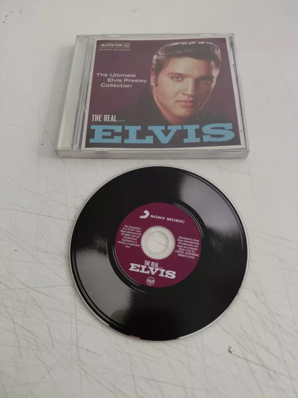 Elvis Presley – The Real... Elvis  - 2011  Avrupa Basım CD Albüm-2.el
