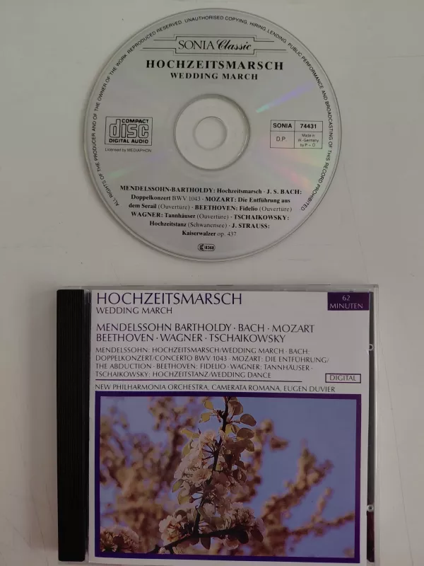 Hochzeitsmarsch = Wedding March - Almanya Basım CD Albüm-2.el