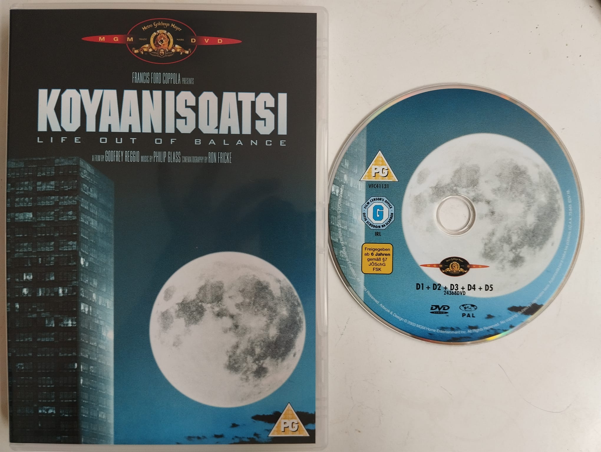Koyaanisqatsi - Powaqqatsi ( Francis f. Coppola Filmleri) - 2.El 2xDVD Film