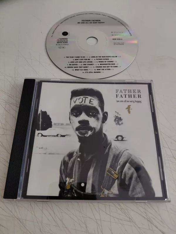 Father Father – We Are All So Very Happy - 1991 Almanya Basım CD Albüm (R&B)-2.el