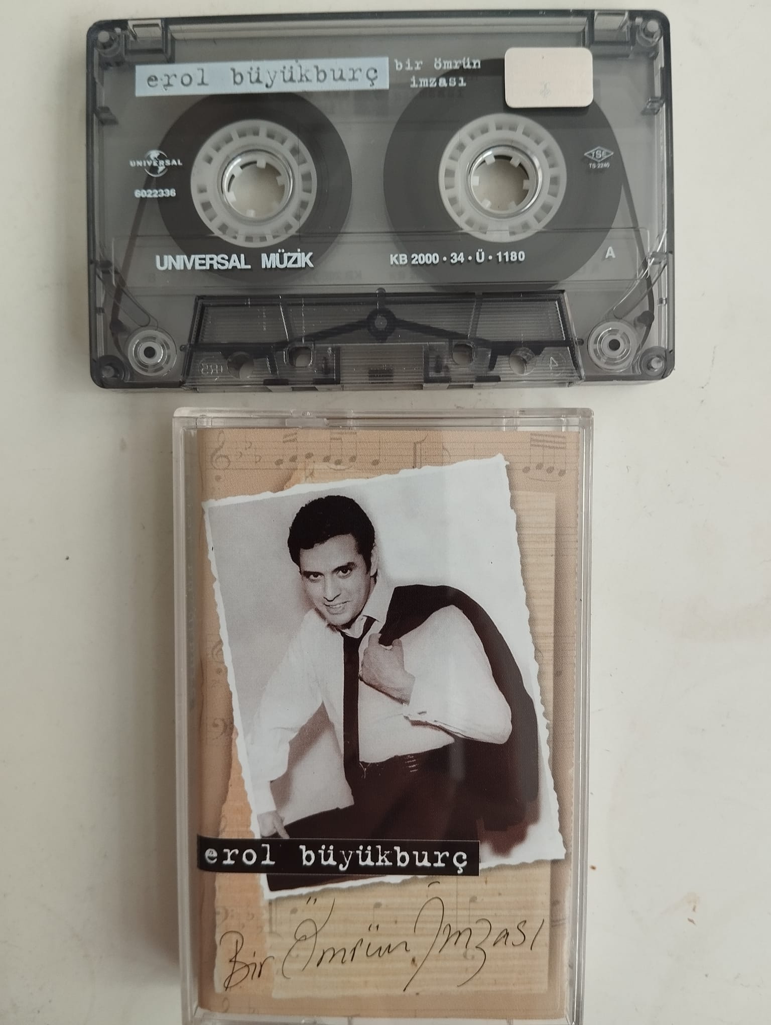 Erol Büyükburç – Bir Ömrün İmzası - 2000 Türkiye Basım 2. El Kaset Albüm