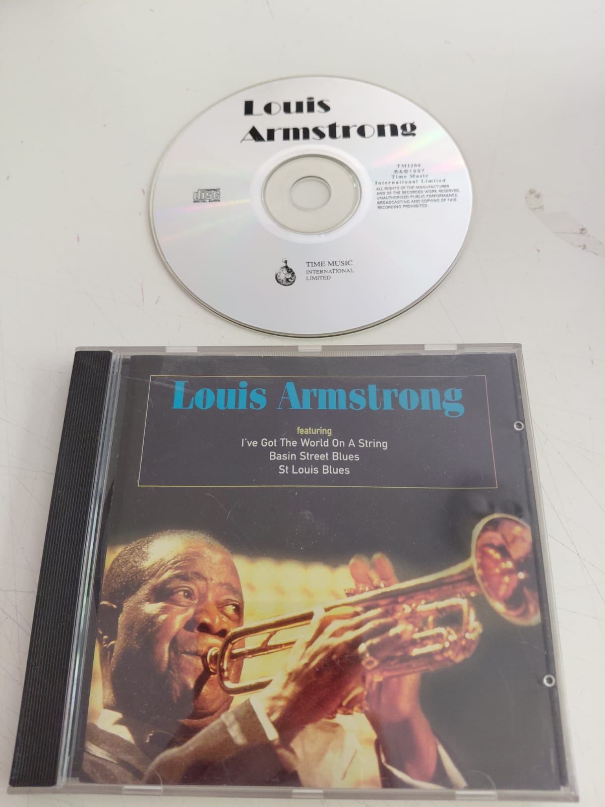 Louis Armstrong – Louis Armstrong - 1997 İngiltere Basım - CD Albüm-2.el