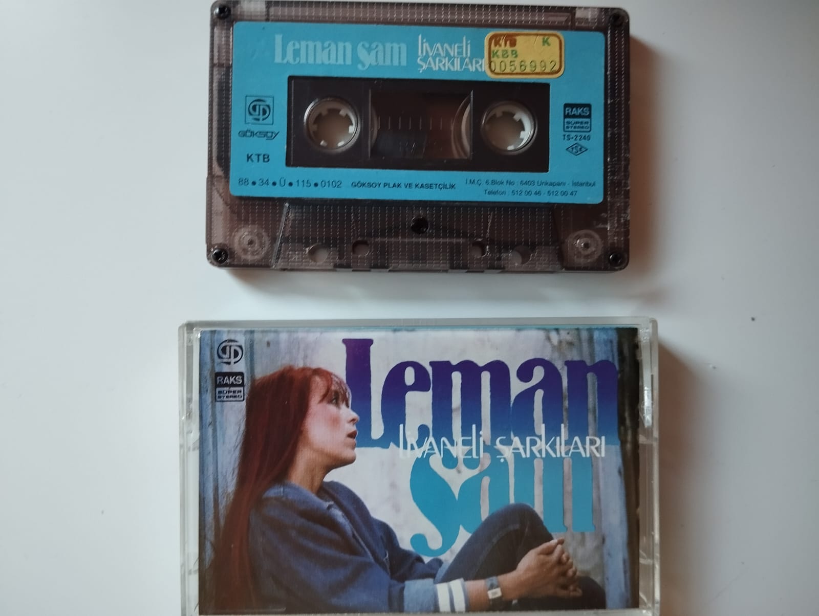 Leman Sam – Livaneli Şarkıları - 1988 Türkiye Basım 2. El Kaset