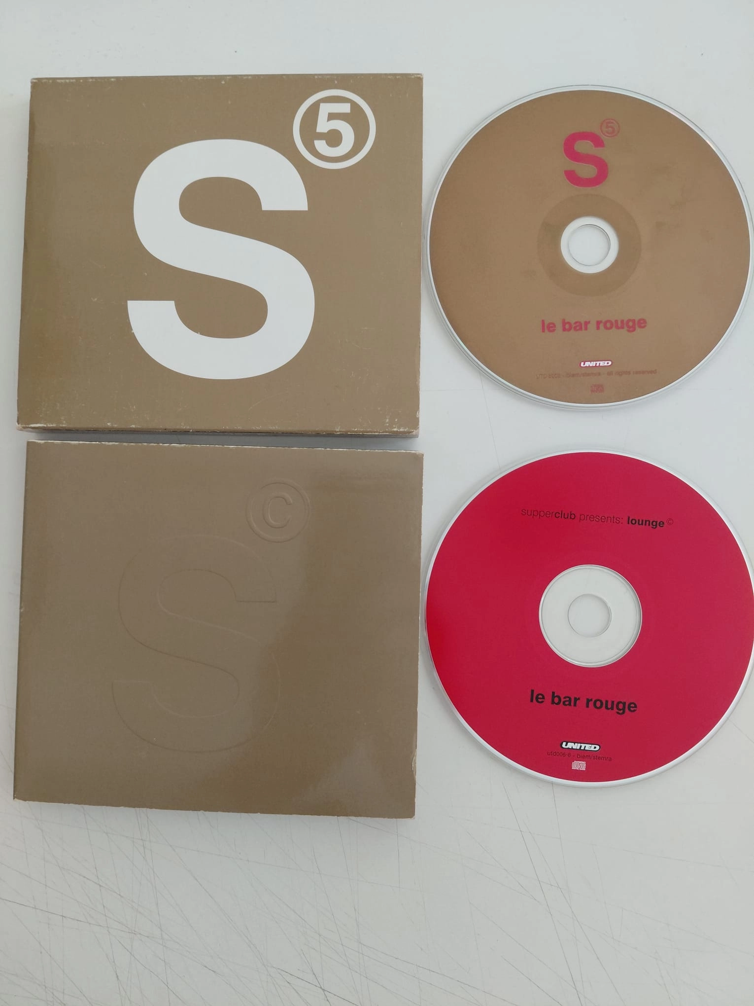 Supperclub Presents: Lounge 5  – 2002  Hollanda Basım - 2xCD Albüm-2.el