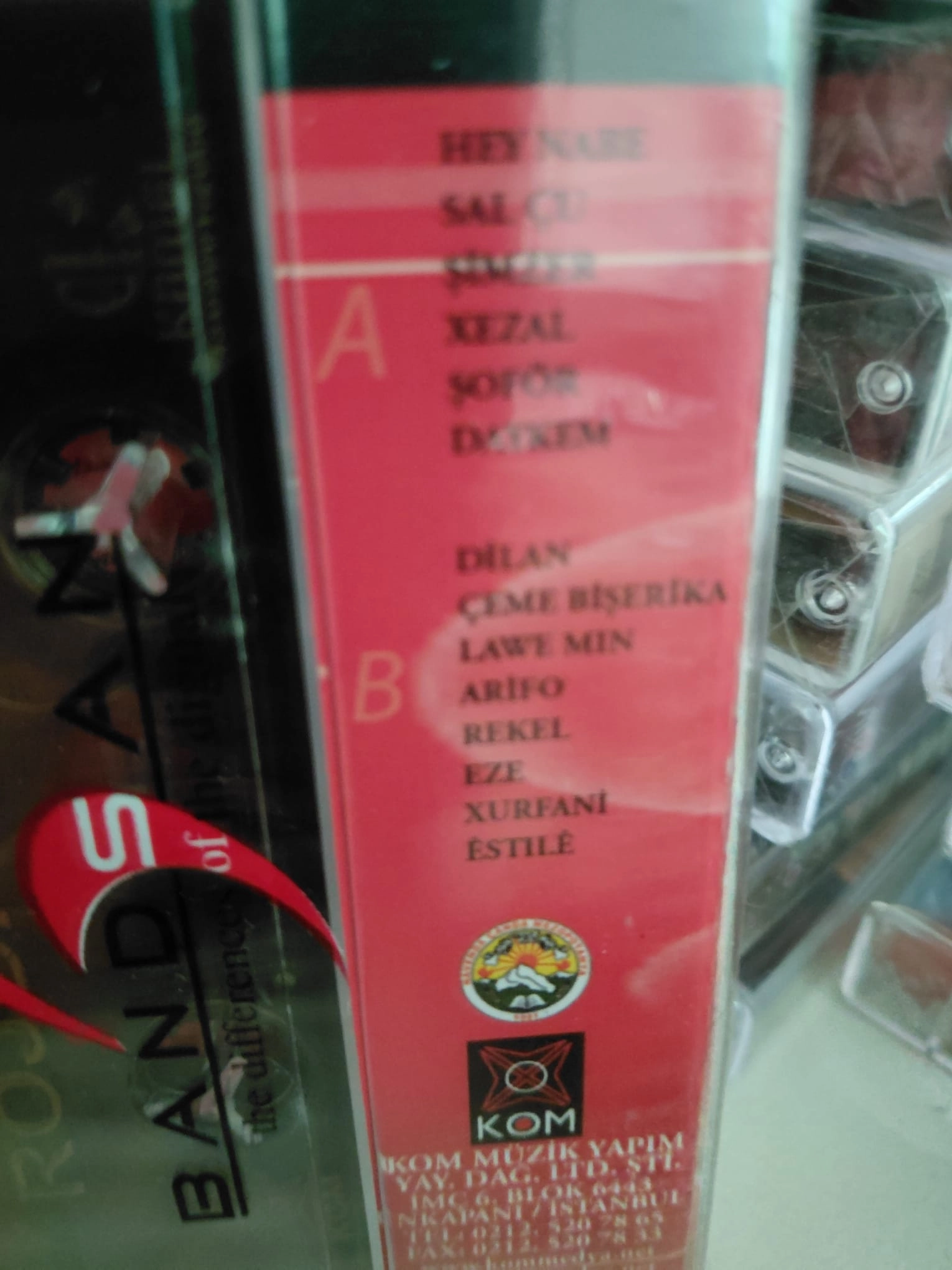 Rojda - Hat  -  Türkiye  Basım Kaset Albüm /Açılmamış Ambalajlı (Kürtçe)