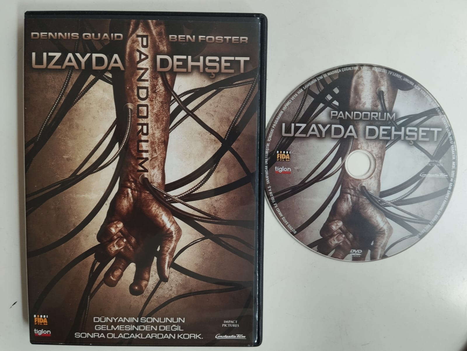 Pandorum - Uzayda Dehşet - 2. El  DVD Film - 108 Dakika