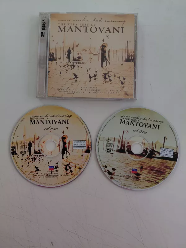  Some Enchanted Evening: The Very Best Of Mantovani – 1998 Güney Afrika Basım - 2xCD Albüm