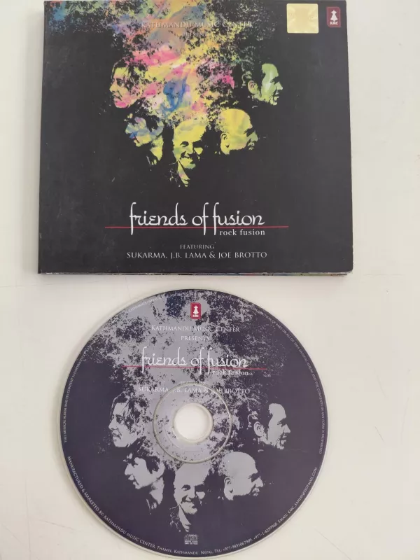Friends Of Fusion  –  Rock Fusion  - 2011  Nepal  Basım - CD Albüm-2.el