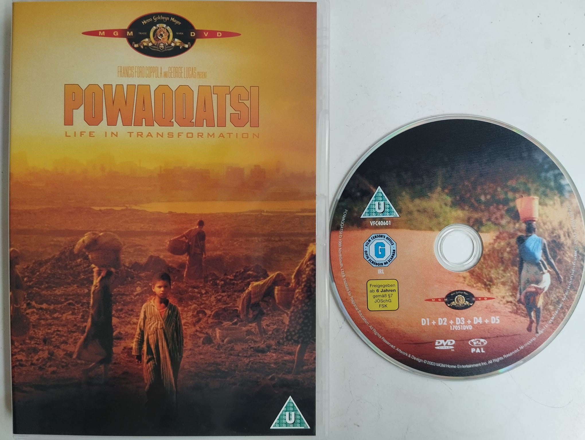 Koyaanisqatsi - Powaqqatsi ( Francis f. Coppola Filmleri) - 2.El 2xDVD Film