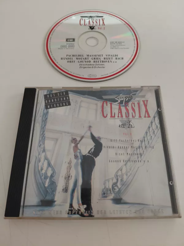 Super Classix Vol. 2 ( Carmina Burana , Notre Dame... – 1991  Almanya Basım - CD Albüm-2.el