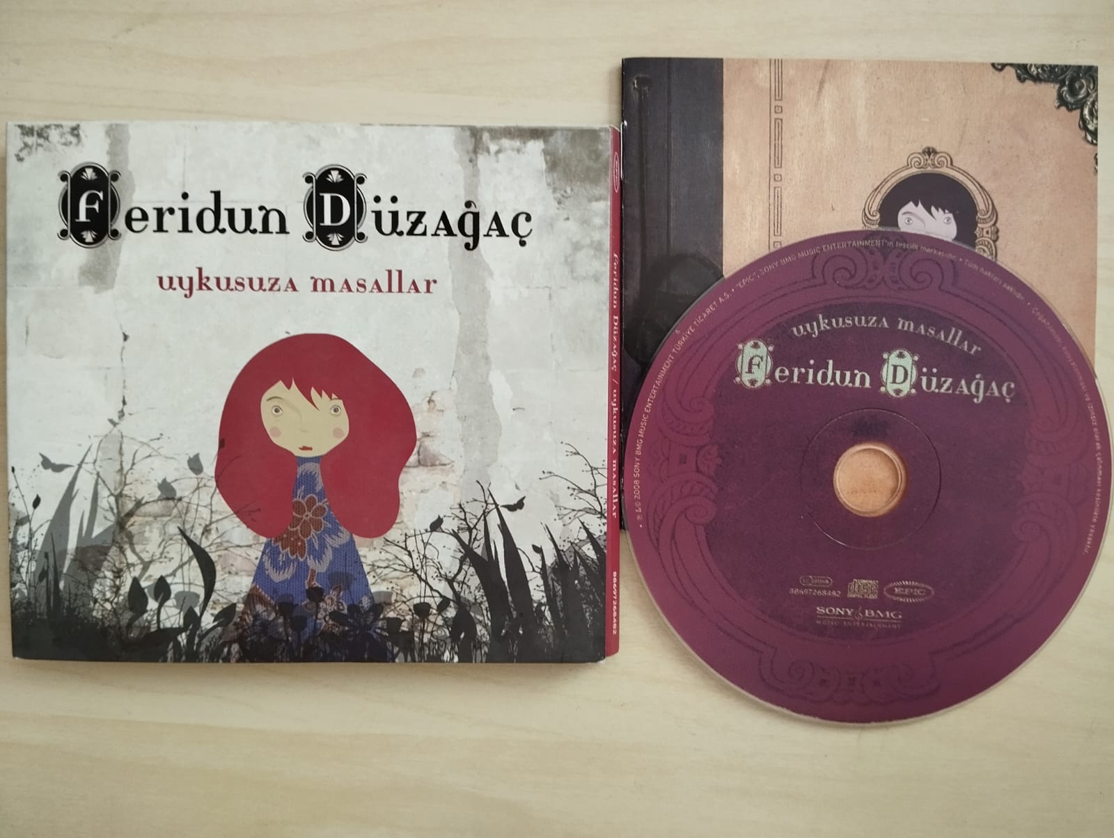 Feridun Düzağaç – Uykusuza Masallar - 2008 Türkiye Basım - CD Albüm-2.EL