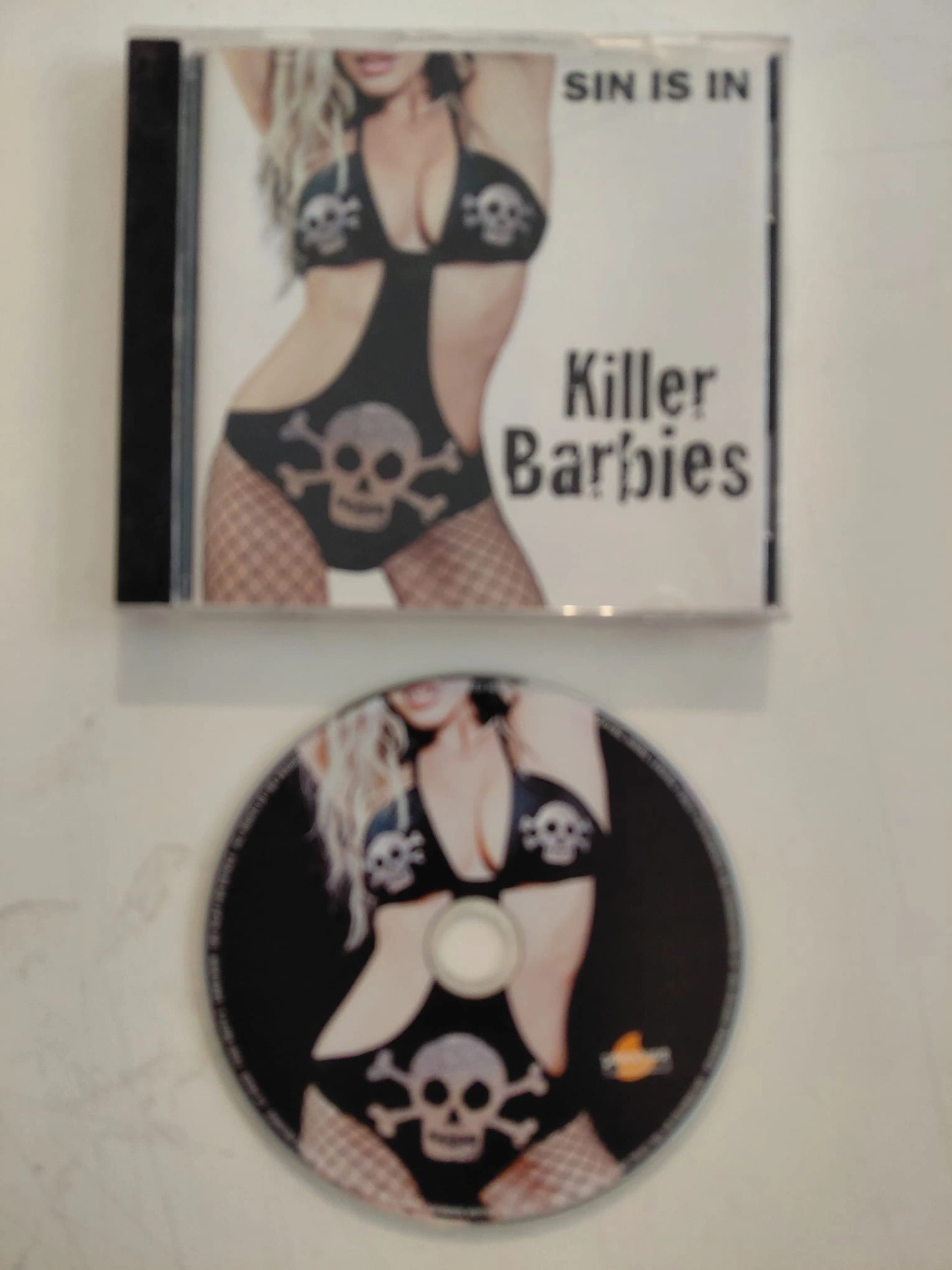 Killer Barbies  – Sin Is In – 2003  Avrupa Basım -  CD Albüm-2.el