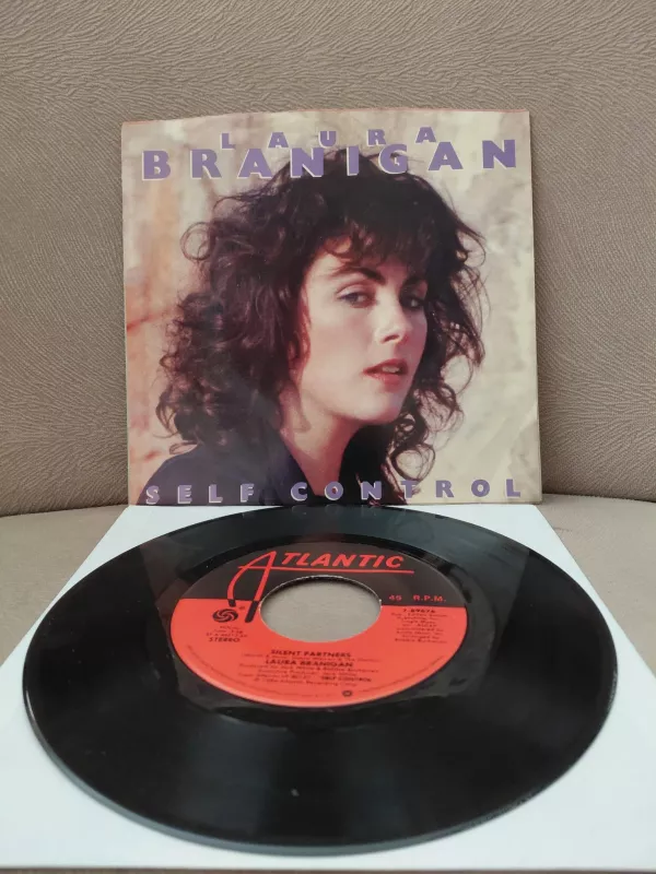 LAURA BRANIGAN  ‎–  Self Control -  1984  USA Basım 45’lik Plak-2el