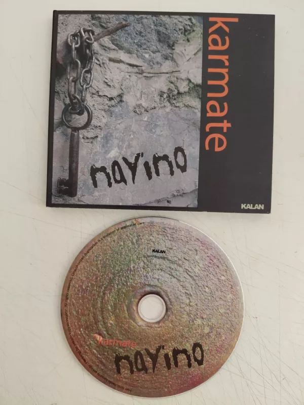 Karmate – Nayino - 2010 Türkiye Basım CD Albüm-2.el