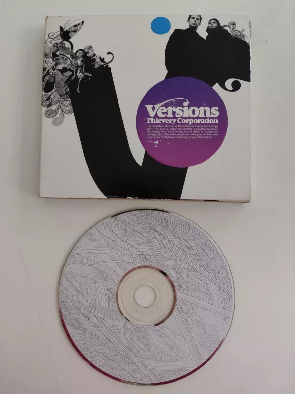 Thievery Corporation – Versions (The Doors ,Bebel Gilberto ) – 2006 USA  Basım - CD Albüm-2.el