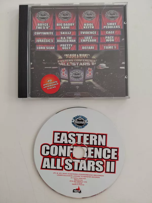 The High & Mighty – Presents Eastern Conference All Stars II – 2001  Fransa Basım - CD Albüm-2.el