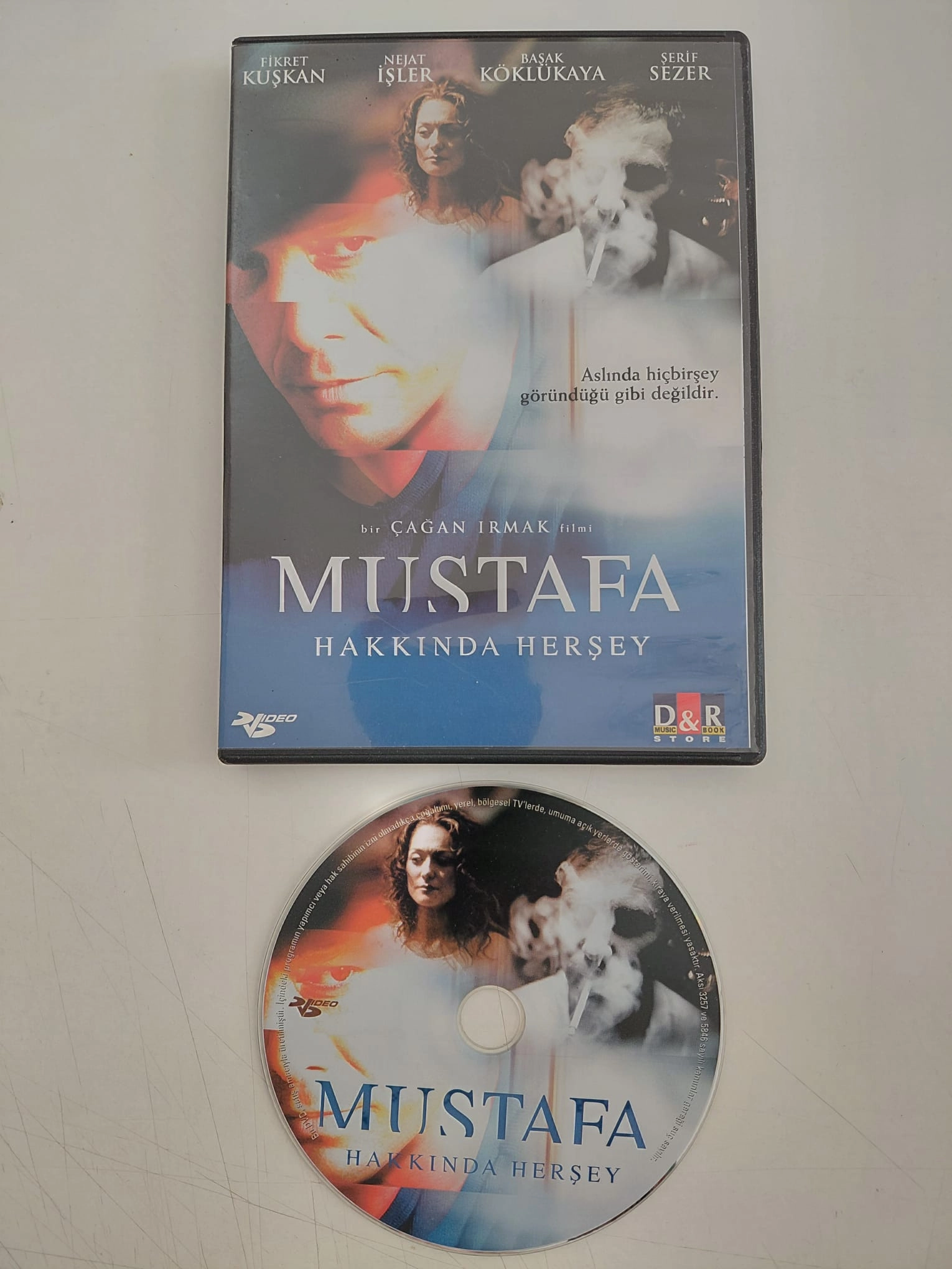 MUSTAFA HAKKINDA HERŞEY- Bir Çağan Irmak Filmi  - DVD Film-2.el