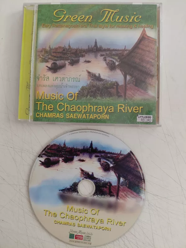 Chamras Saewataporn – Music Of The Chaophraya River - 2001 Tayland Basım CD Albüm-2.el