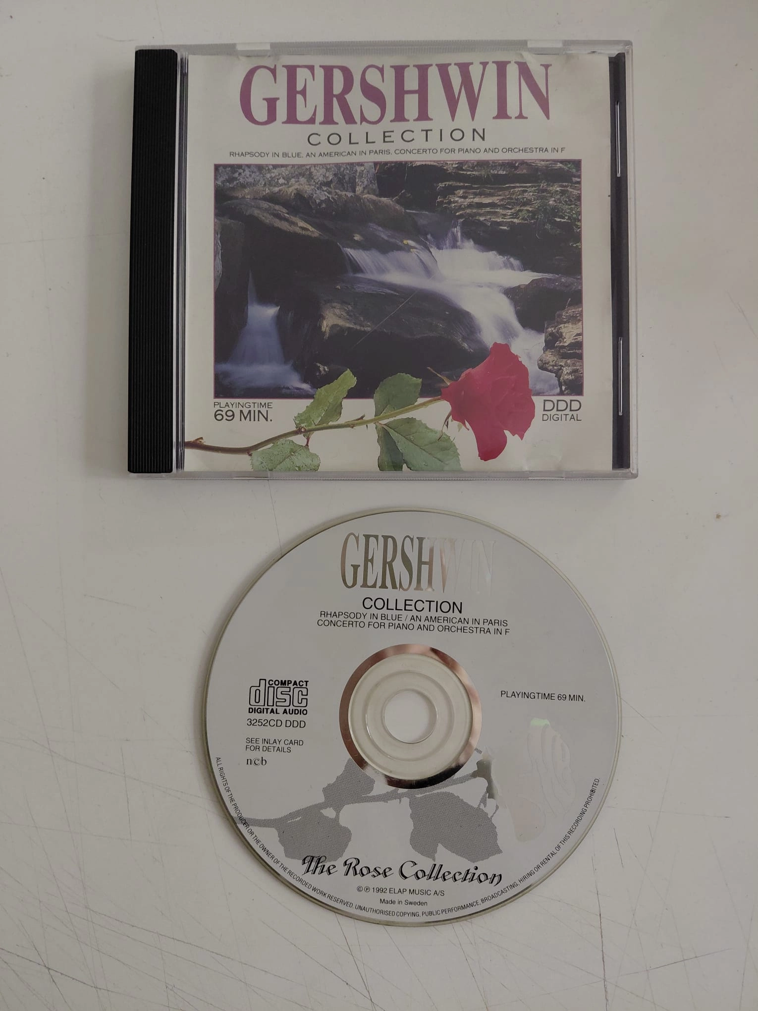 Gershwin / Gwenneth Prior – Gershwin Collection  - 1992 İsviçre Basım CD Albüm-2.el