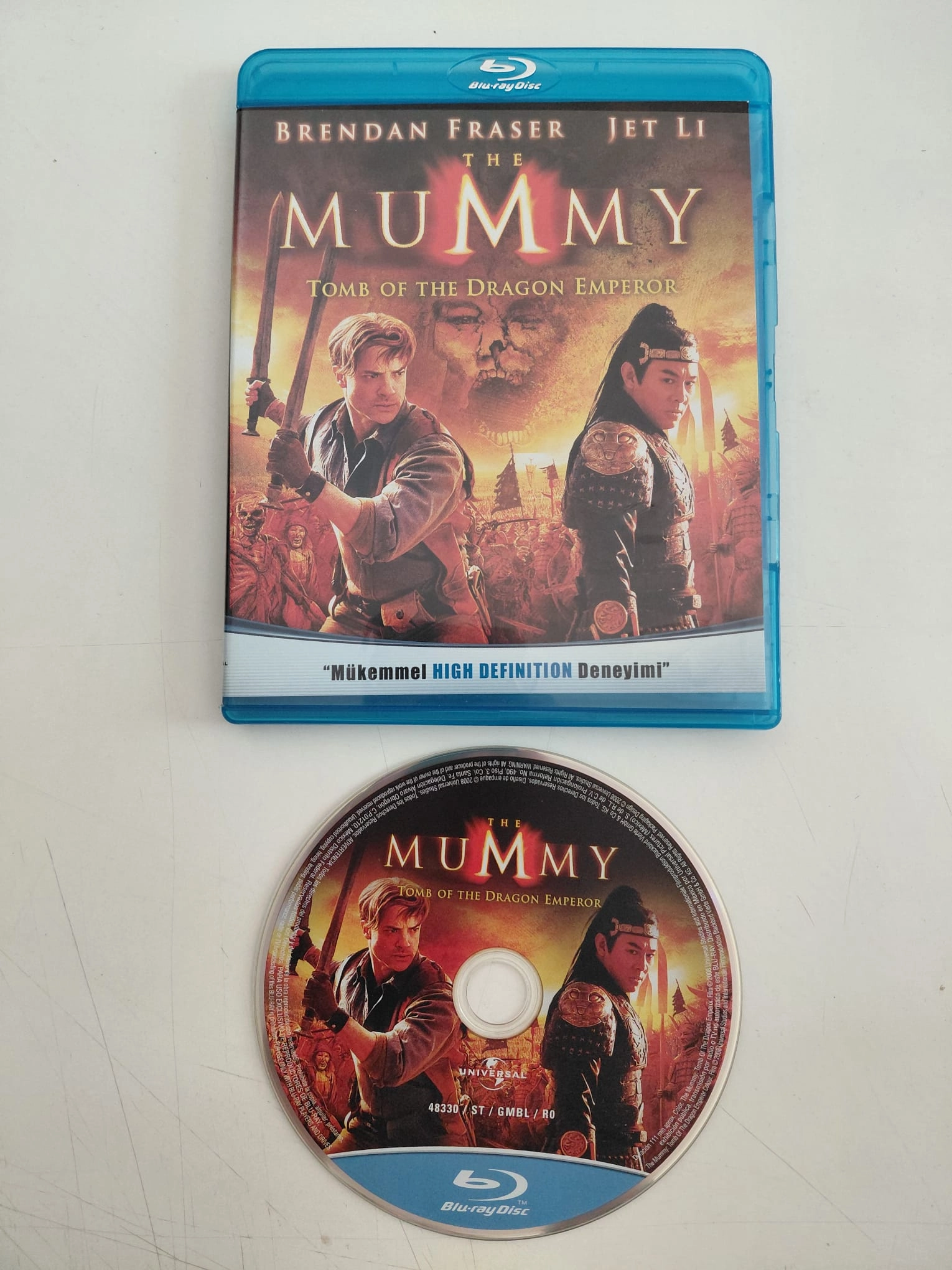 THE MUMMY / Tomb Of The Dragon Emperor  -  Blu-ray Disc-2.el
