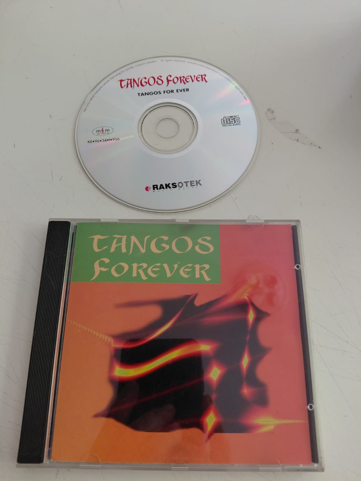 Tangos Forever - Türkiye Basım - CD Albüm-2.el
