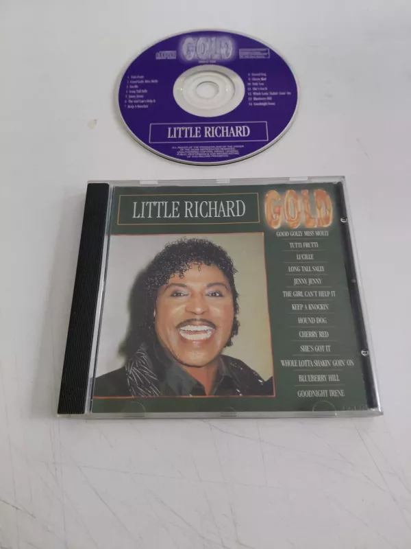 Little Richard  – Gold  – 1993 Hollanda Basım - CD Albüm-2.el