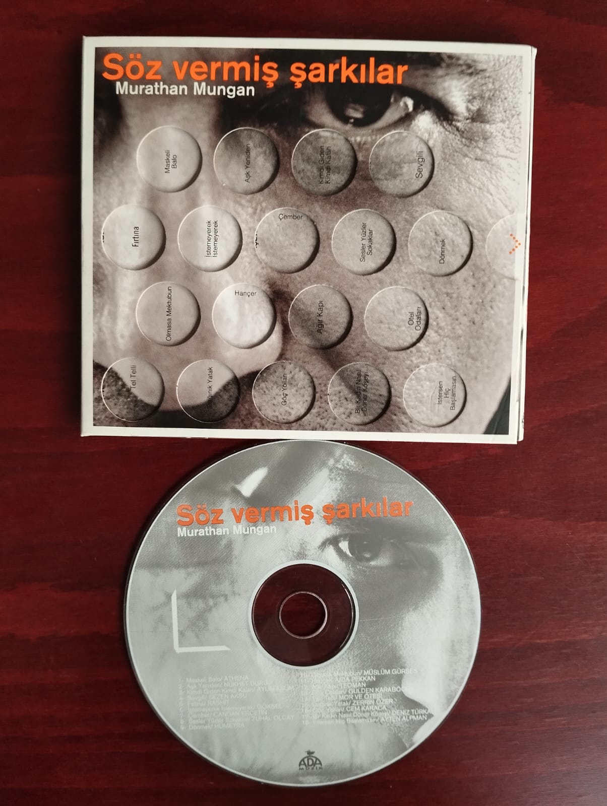 Murathan Mungan – Söz Vermiş Şarkılar - 2004 Türkiye Basım CD Albüm
