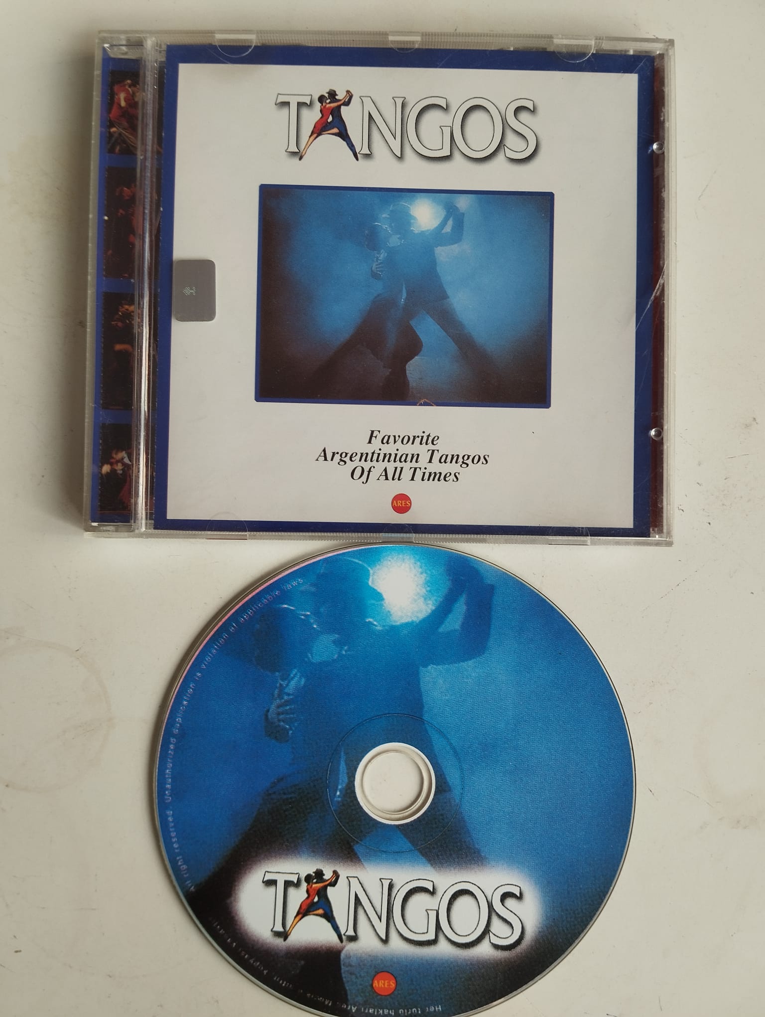 TANGOS - Favorite Argentinian Of All Times – Türkiye Basım 2. El CD Albüm