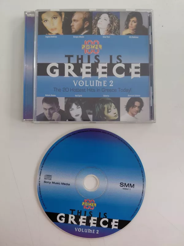 This Is Greece Volume 2 (Anna Vissi ,Angela Dimitriou...) - 2000 Türkiye Basım - CD Albüm-2.el