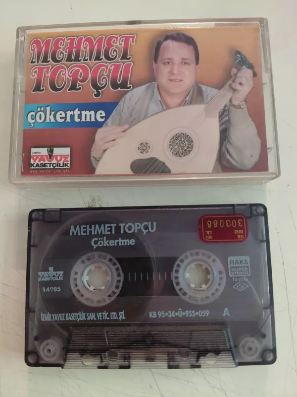 Mehmet Topçu –  Çökertme  - 1995 Türkiye Basım Kaset Albüm