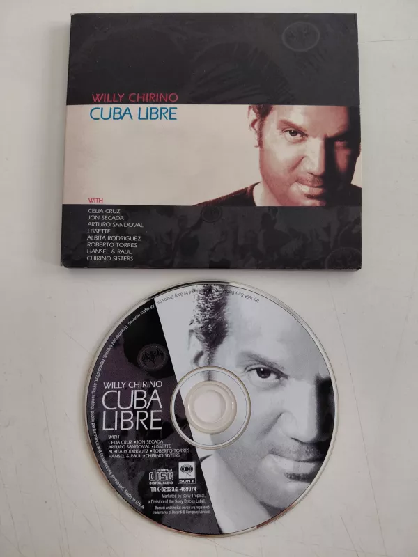 Willy Chirino – Cuba Libre - 1998 USA Basım - CD Albüm-2.el